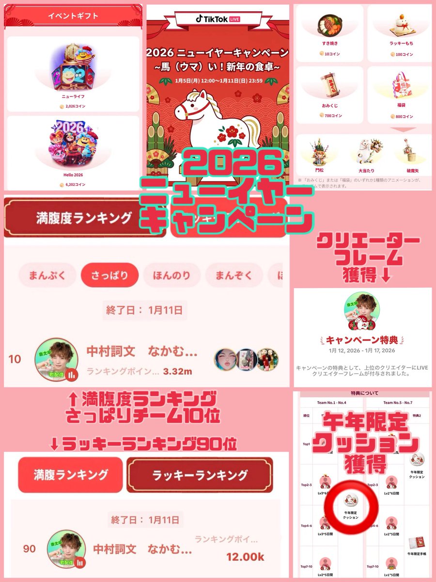TikTok LIVEイベントで 獲得したプライズ届きました✨ 限定クッション