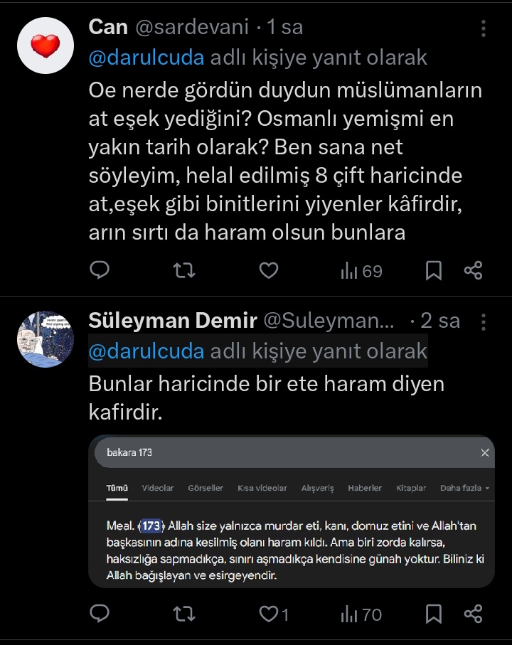 Sıradan bir Twitter tartışması