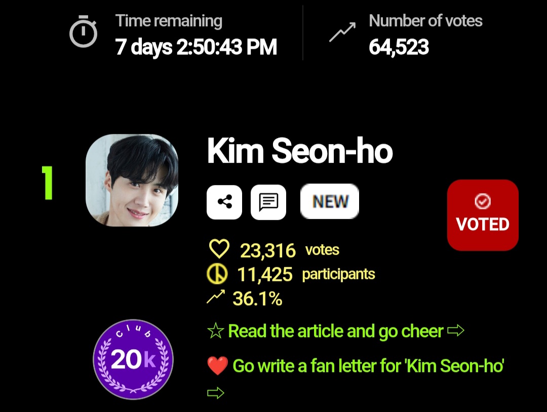 MandyMore241799's tweet photo. D-7! Keep Voting #Seonhohada #SolidFandom of #KimSeonHo! 🤜🤛💪💪💪💙💙💙
Voting link ⤵️⤵️⤵️
https://t.co/IeKuh70RgC https://t.co/YR6qD8tWoy