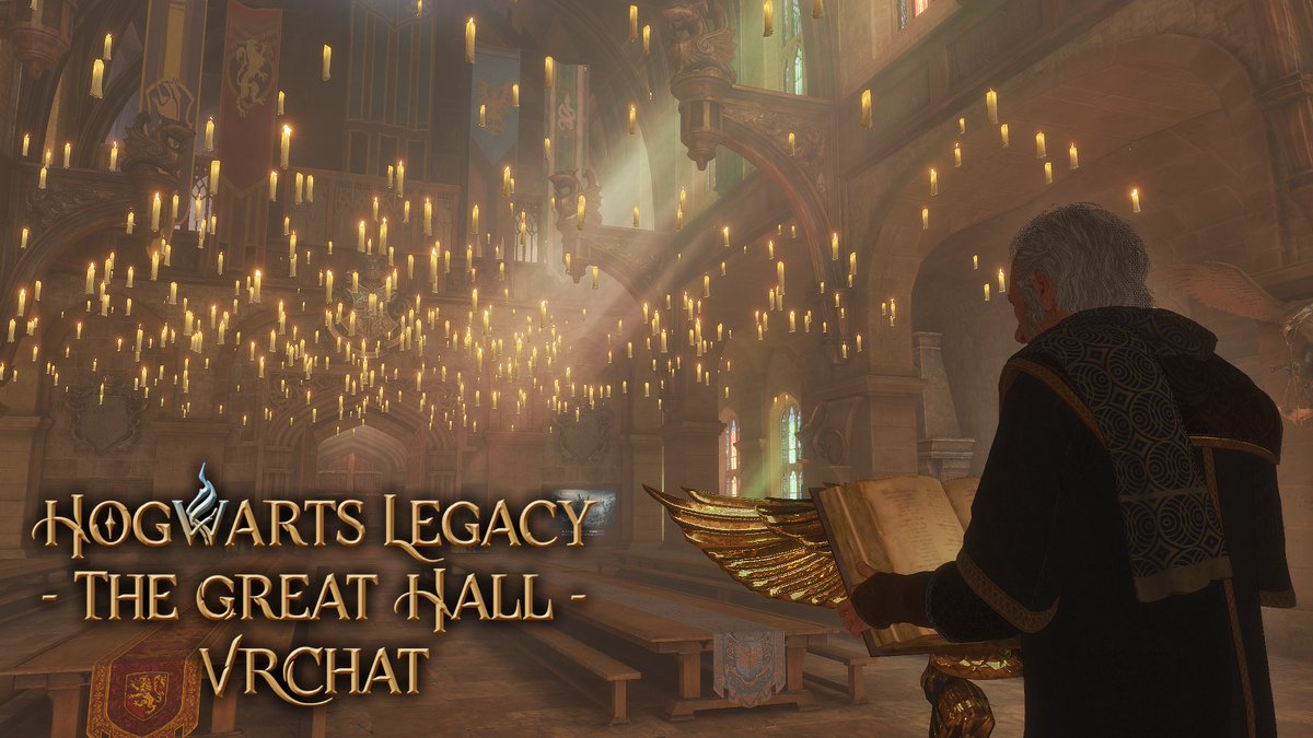 sameethan1's tweet photo. Hogwarts has officially opened it's doors to the Great Hallǃ
PC &amp; Quest Compatible
#HogwartsLegacy #WizardingWorld #VRChat #VRCHogwarts #VRChat_world紹介 #VRC #Hogwarts

World Link:
https://t.co/7PJAI21DTK https://t.co/hO2Q1pRb40