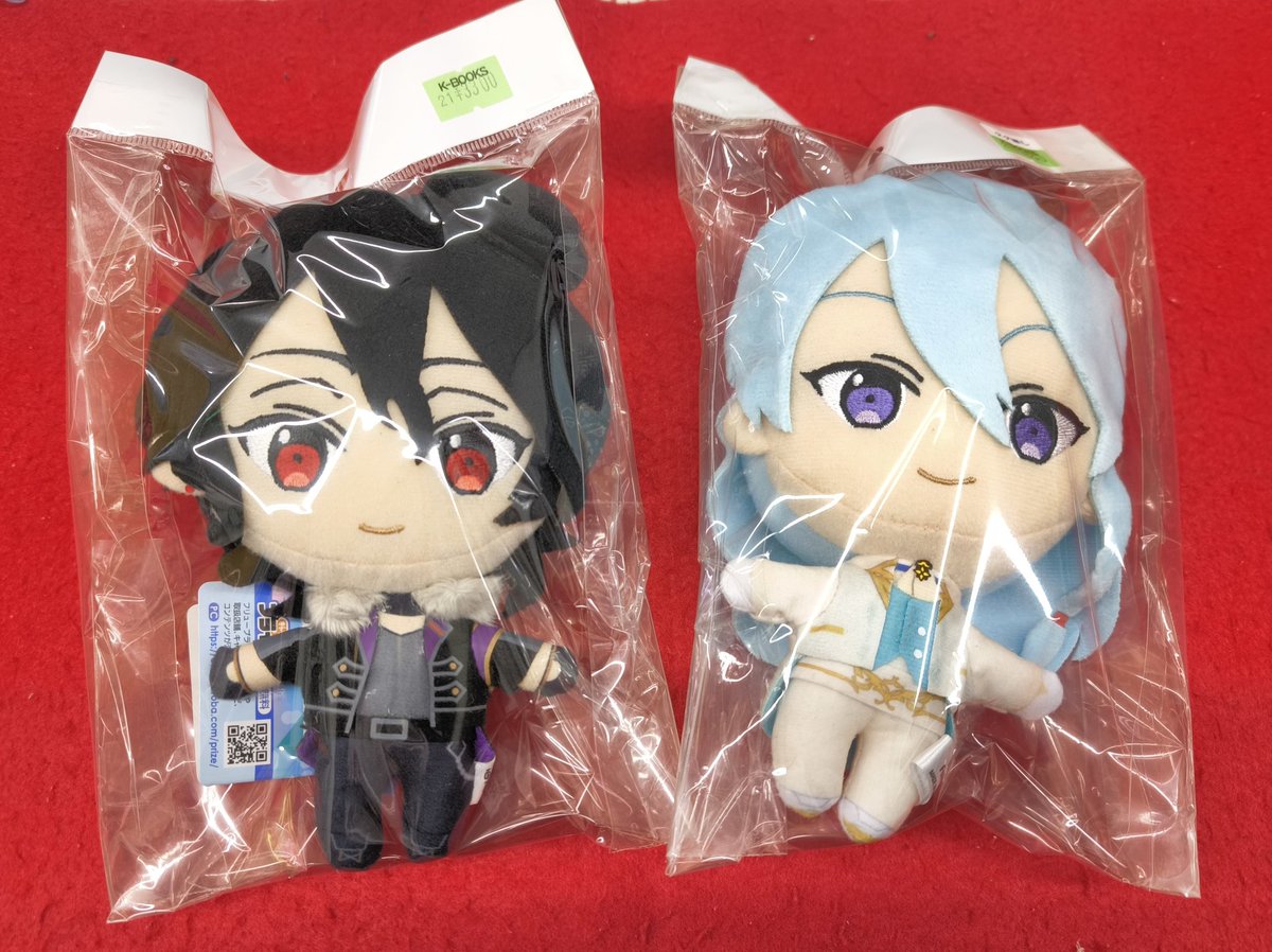 入荷情報】あんスタ ◇プライズぬいぐるみ ・朔間零 ・日々樹渉（タグ