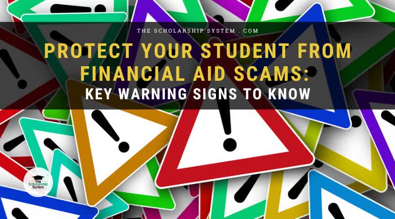 Avoid falling for a financial aid scam! Learn key warning signs, red flags, and how to protect your student's student loans from fraudsters. Protect Yourself from Financial Aid Scam: Key Warning Signs to Know bit.ly/3GhdCF0