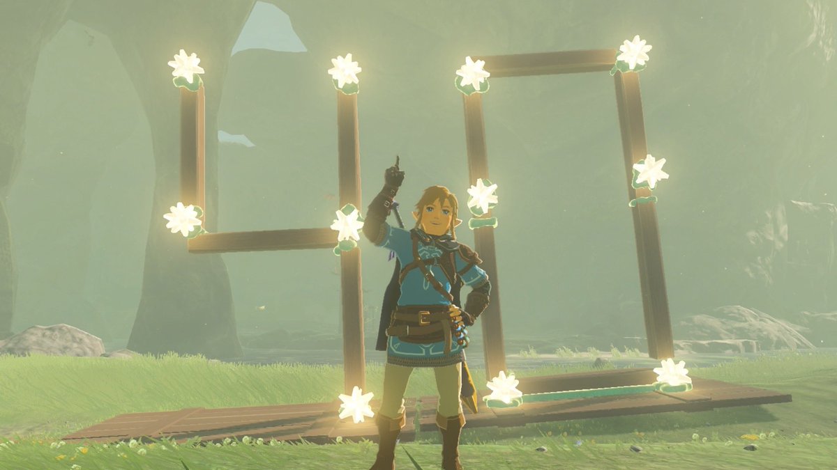 看板Ver.も作った！
#ゼルダの伝説　#TearsoftheKingdom