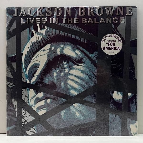 シュリンク良好!! USオリジナル JACKSON BROWNE Lives In The Balance