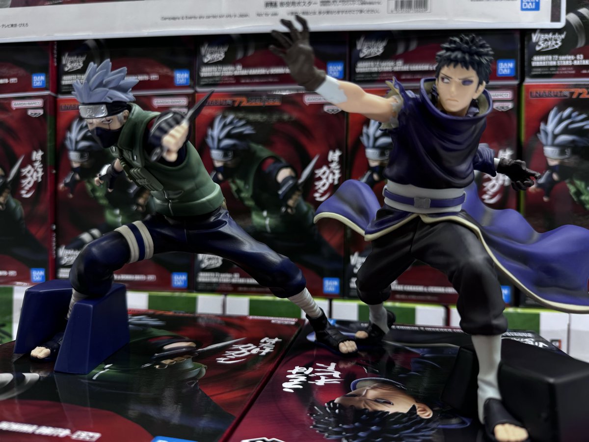 🍥 NARUTO 72 series- 63 VIBRATION STARS-HATAKE KAKASHI & UCHIHA