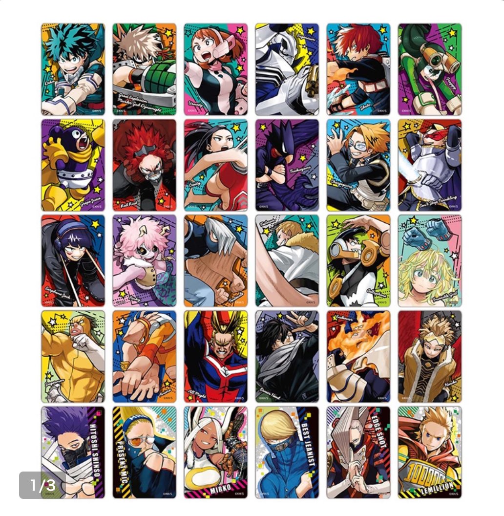 ジャンプキャラクターズストアで販売中です！！ 『僕のヒーロー