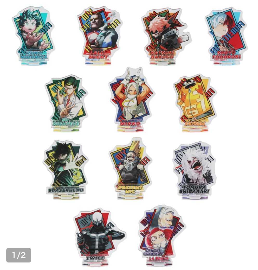 ジャンプキャラクターズストアで販売中です！！ 『僕のヒーロー