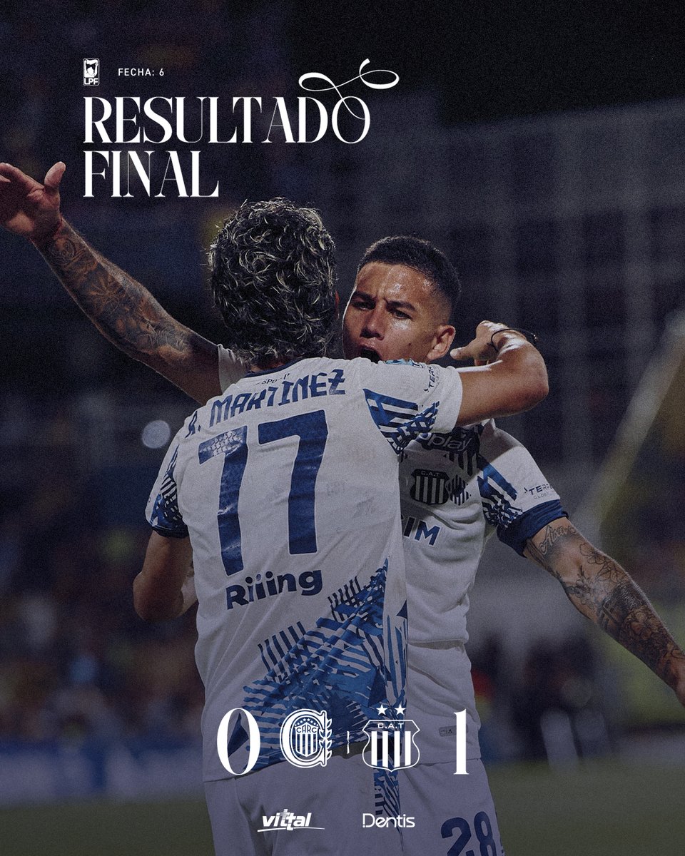 FIMMM DE JOGOOO!

GANÓ TALLERES! 💙🤍

Vitória MUITO importante em Rosário!
VAMOOOOOOOOSS!