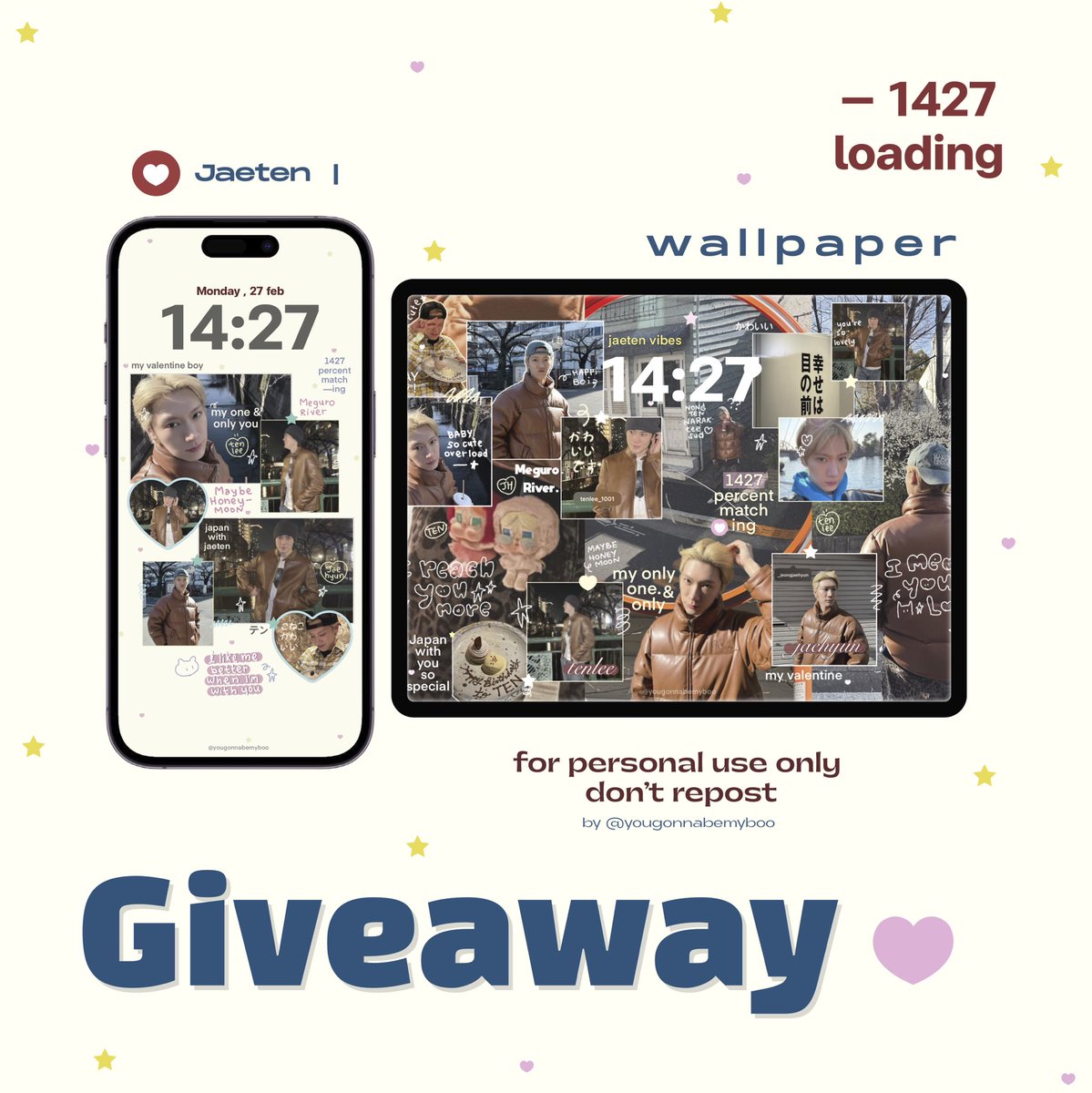 ͟͟͞ ♡̶ pls rt or ♡  before use ⁕ 📹🚏

♡ 🐈‍⬛ giveaway wallpaper iPad &amp; Phone ver 🍵
      ♡̫ 𓏳 Jaeten 🐈࿐ ˚.

! personal use only | don’t repost !

ᙏ̤̫  link in mention