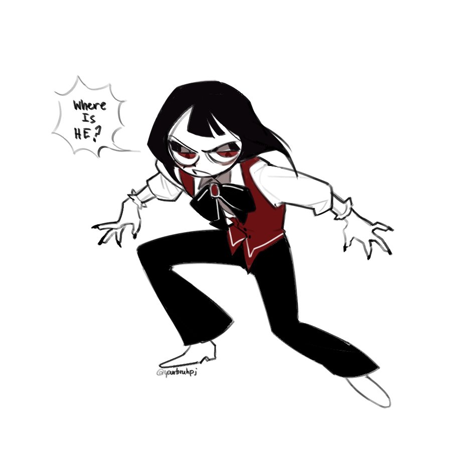 [VAMP AU] 

warm up 

#TADC #pomni