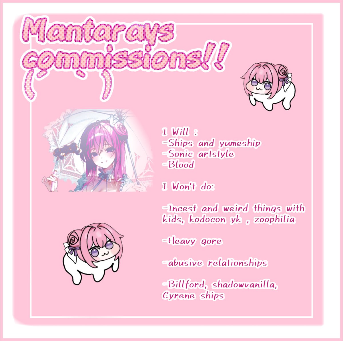𓏵 ׅ Mantaray — Bill's 🩷 ᠀୧ ૮♡ა tweet media