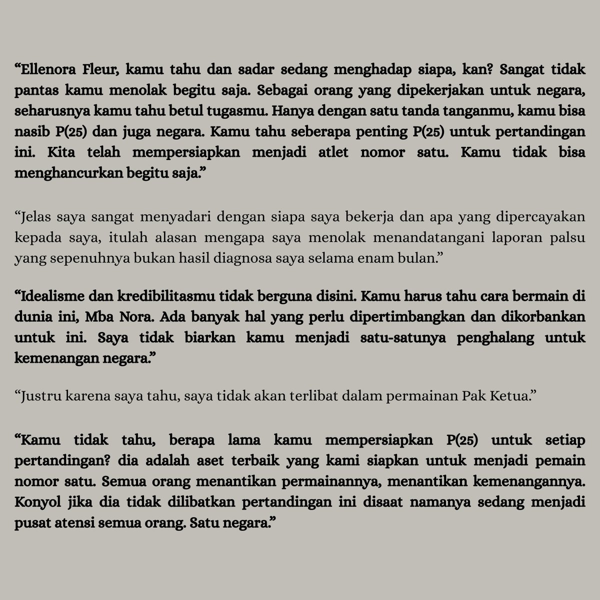 themindsofher's tweet photo. ⠀    
⠀ ⠀   
Ketegangan di antara mereka meledak tak terkendali. Setiap kata tajam dan memantik amarah yang kian membara. Ego dan ambisi saling berbenturan tak ada yang mau mengalah demi mempertahankan posisi masing-masing.
 ⠀
   ⠀ ⠀ https://t.co/Vxen8qSnc7