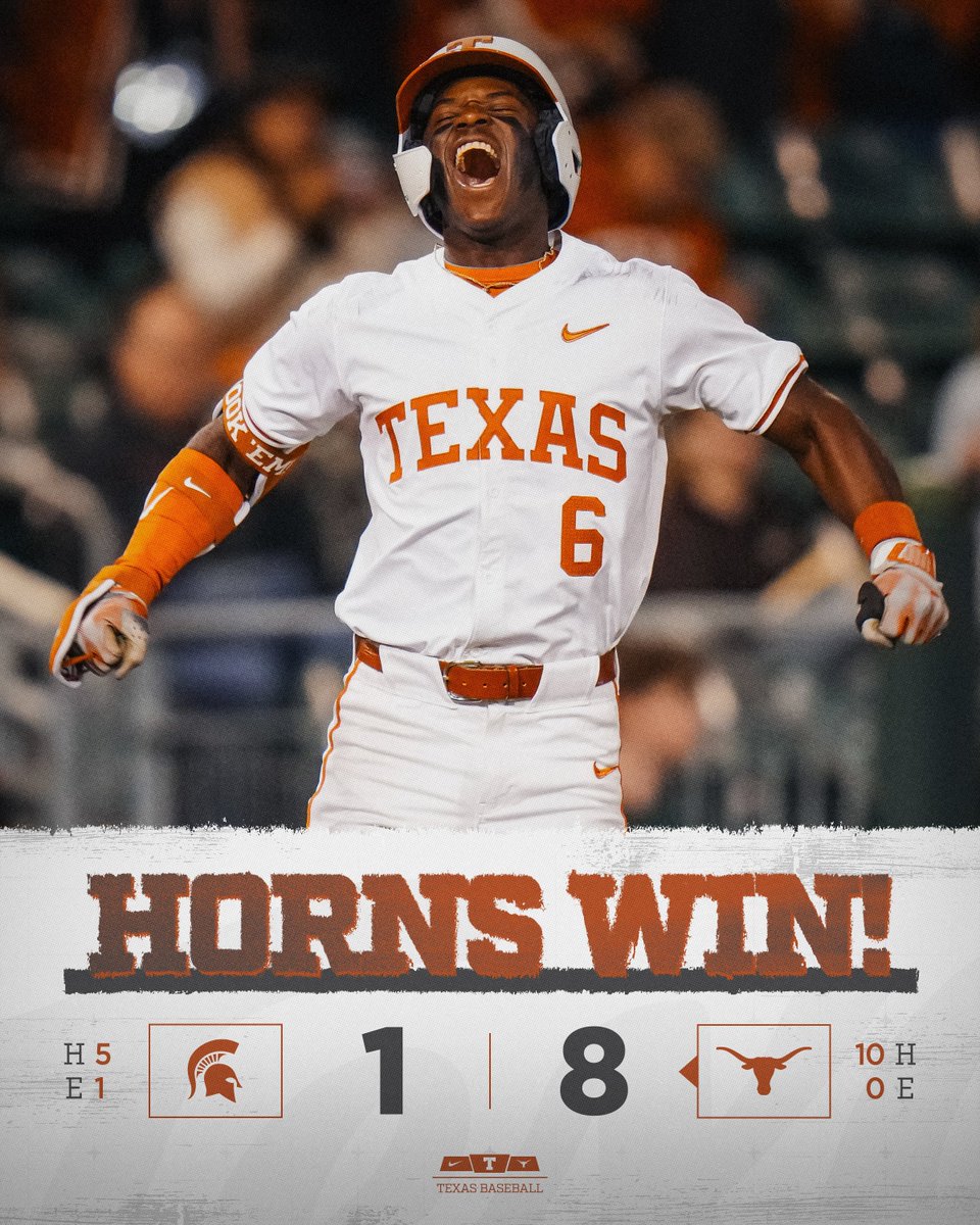 8 that 1 up 🤘

#HookEm