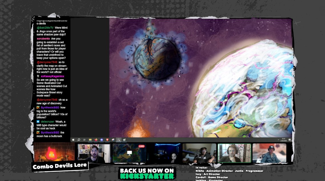 Combo Devils Storytime Lore stream with the devs RIGHT NOW! Featuring imNitro. Links below ⬇️