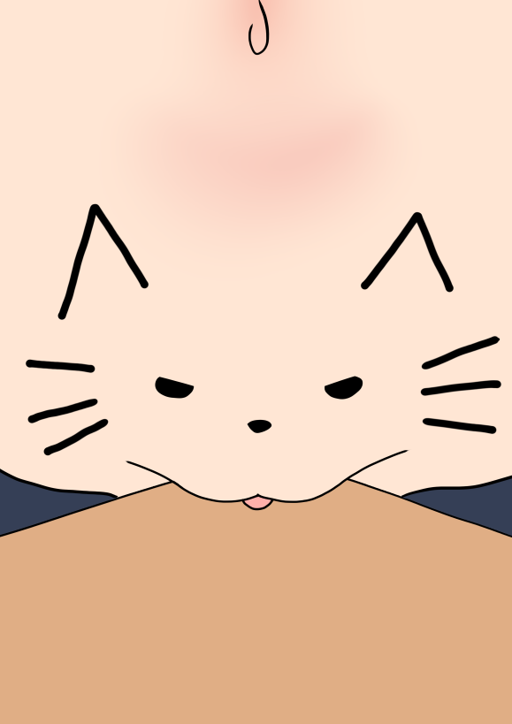 かわいいねこちゃん描きました