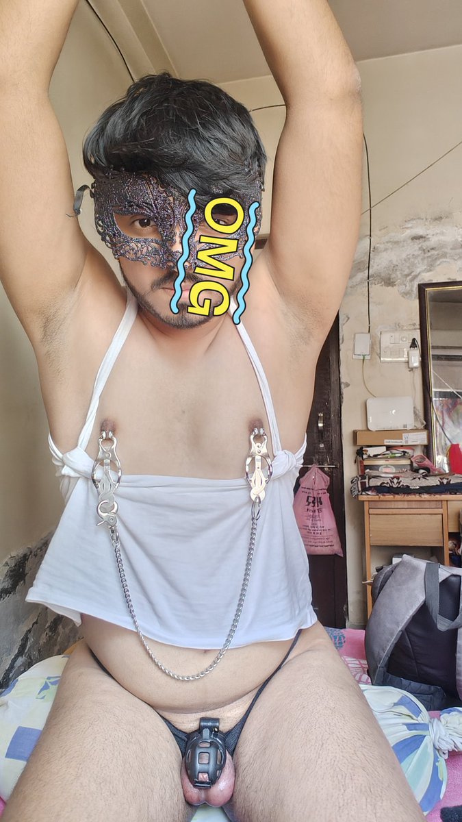 itz_henderson's tweet photo. Clamps on tit* maybe more painful 😖 🔐 
https://t.co/l6rkhmB1vi
.
.
I cum in cage 🔐 watch it☝🏼
.
#LatinoVibes  #gutpunch #abs #hothunkasia #slave4u #slaveplay #sixpack #muscle #domination https://t.co/oUb5KlkFWX