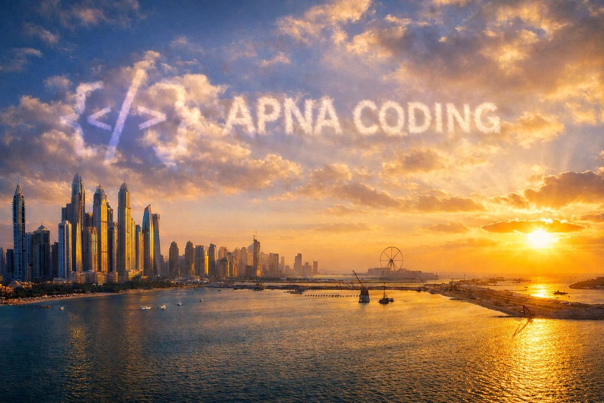 GM from Apna Coding 

Another day to build, learn, and create real Web3 opportunities. Let’s ship. 

#GM #Web3 #Builders