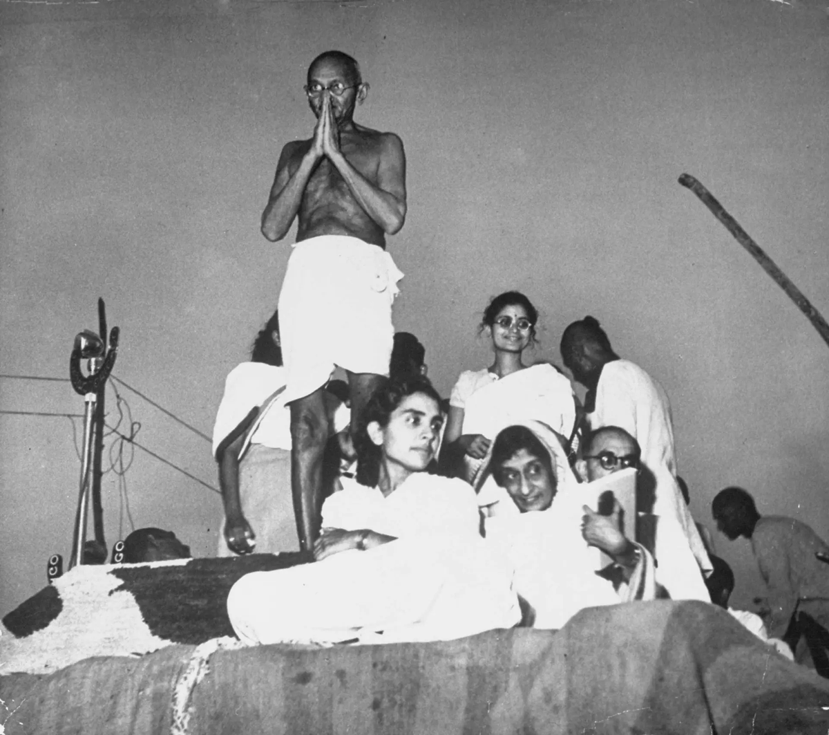 The OG of top-less protests
[Gandhi’s Salt March, 1930]
