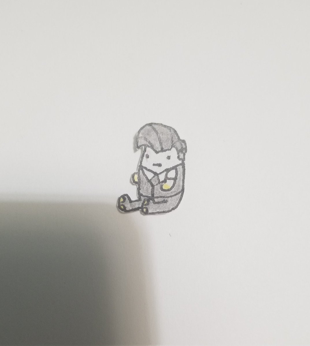 yoshidex's tweet photo. Midas is 6 years old today, the man is getting old 😔. I don't have any new art of him so have the first time I ever drew Bean Midas. #Midas https://t.co/0oUMs3upa3