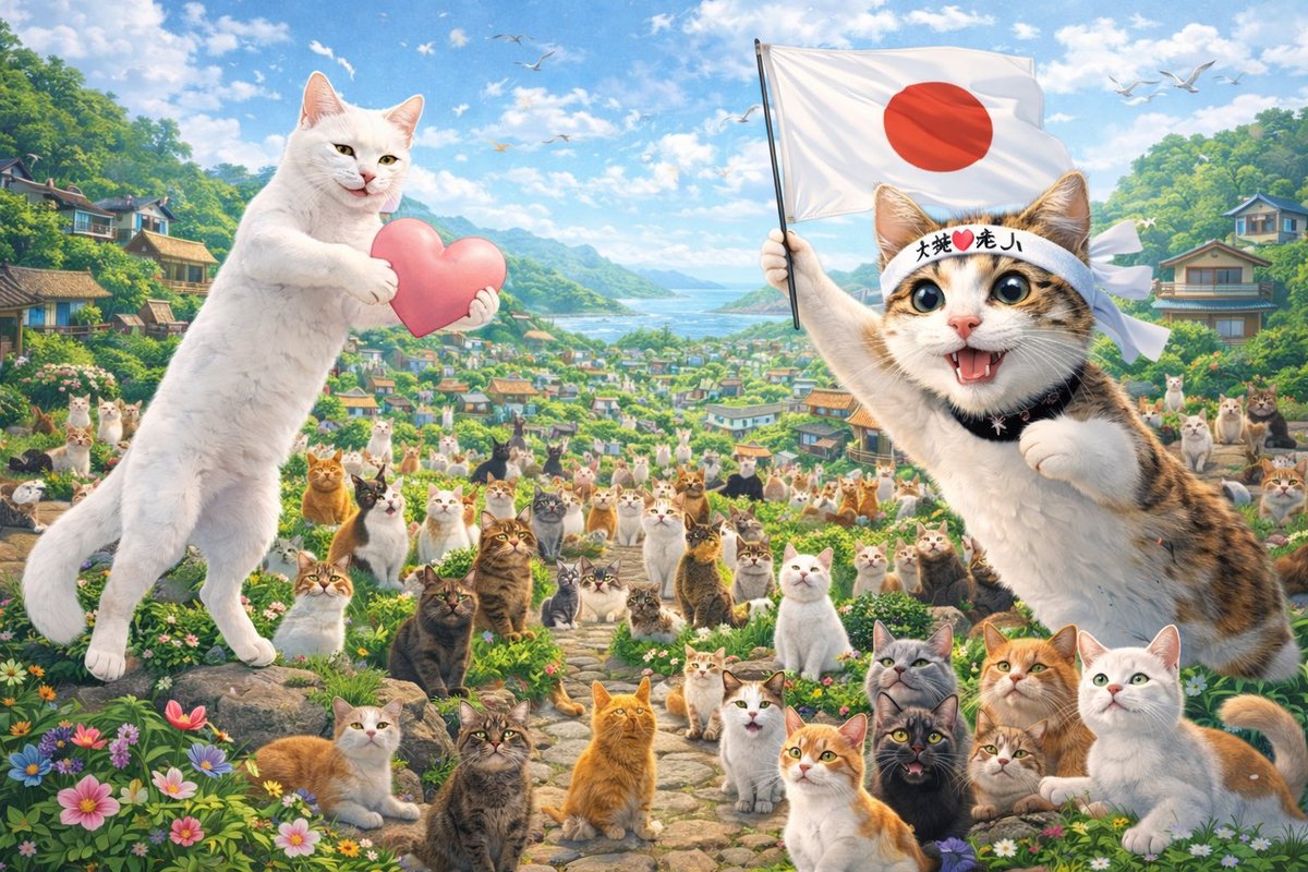 nameneko514's tweet image. 今日は同じ国産猫ミーム仲間の @MEHCOMBAT の紹介をするにゃ😽

$MEHCOM とは一言で言うと猫島を映えスポットで終わらせないプロジェクトにゃ🐾

🐾 「猫島は猫好きにとっての楽園」
でもその裏で起きてる過酷な現実🙀

・高齢化した島民
・管理できない猫の増加
・無秩序な餌やり
・崩れる環境