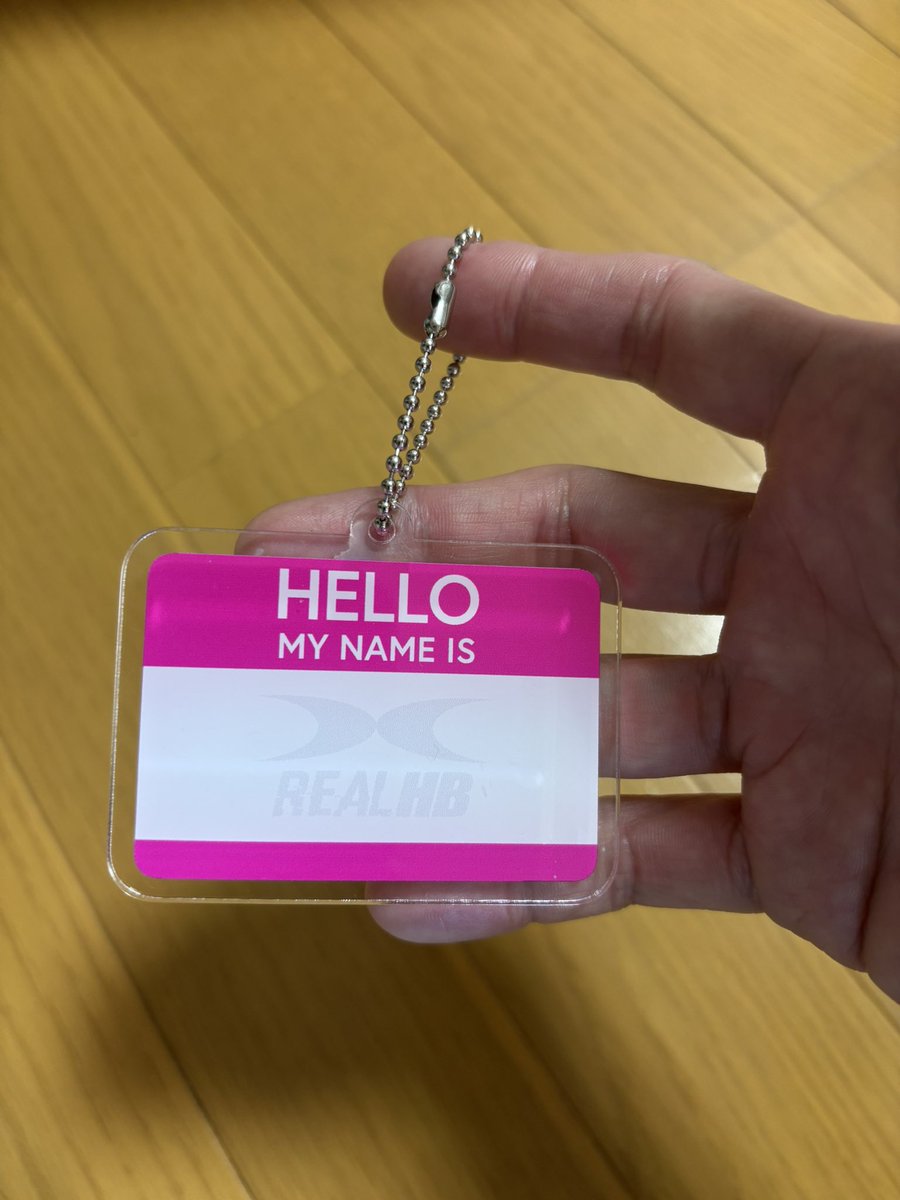 選手からのサイン用キーホルダー👀
めっちゃ良いのが出来た🙌