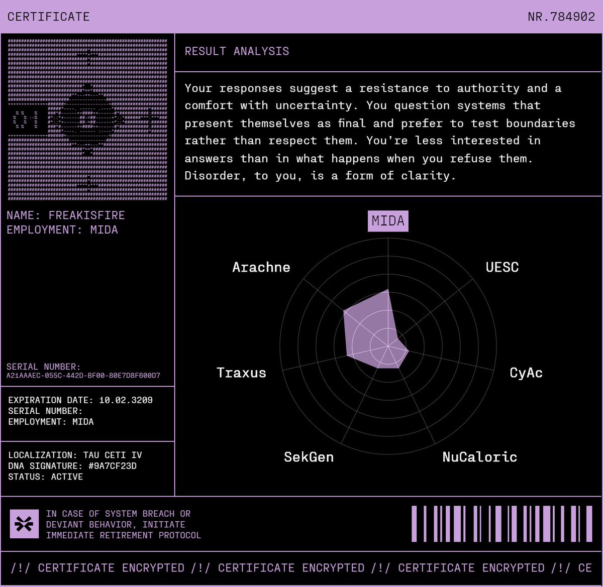 Didn't know the DAC upload included your gamertag LOL! Redid the test... MIDA AGAIN BABY LETS GOO!
#MIDA #MARATHONTAKEOVER