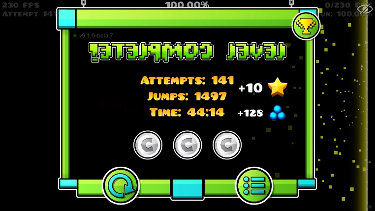 El jugador <a href="/NotVenji5/">NotVenji</a> se paso el Extreme Demon "The Flawless" GGs 🔥