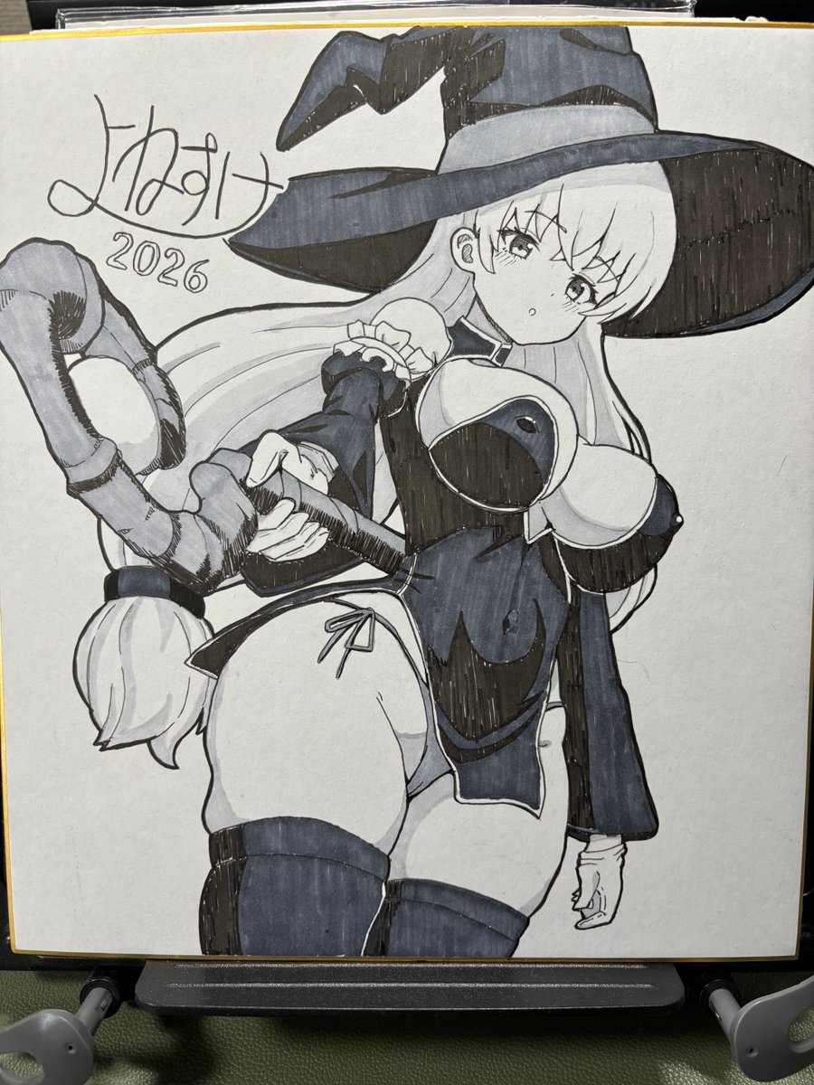 明日のコミティアに持っていく色紙です! 