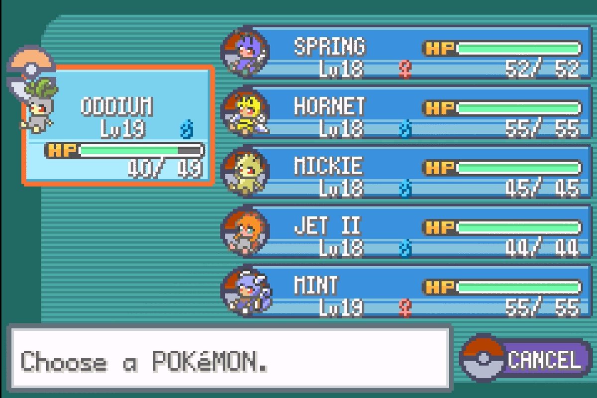EltakisSW's tweet image. Late update from today! CERULEAN GYM conquered! Even if I was there with my full team I only used 2:
- Oddium vs Staryu
- Mint vs Starmie
Mint got a really close fight, it was a Bite vs Swift fight, and Mint did it!
#Moemon #Pokemon #Nuzlocke
