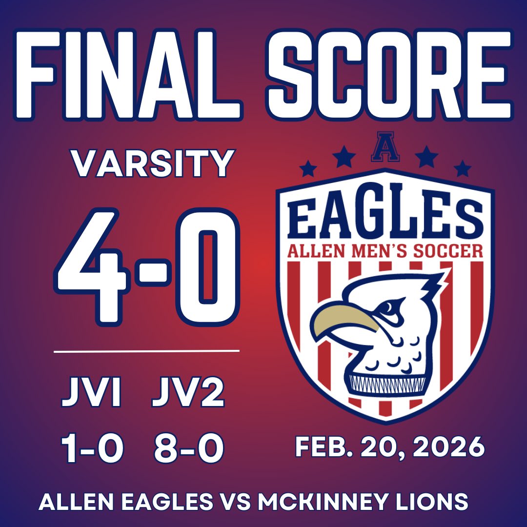 Allen Mens Soccer tweet media