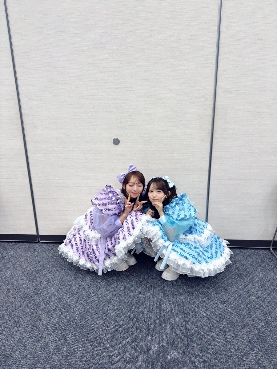 大特典会1部、2部、 ありがとうだよ՞⸝⸝> ̫ <⸝⸝՞ 鼻声で聞こえず