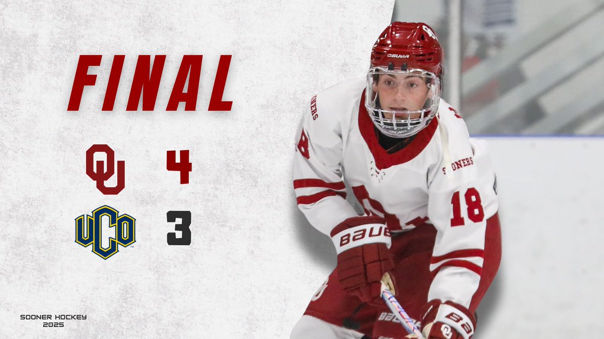 OUHockey's tweet photo. https://t.co/RJzrNHKYDI