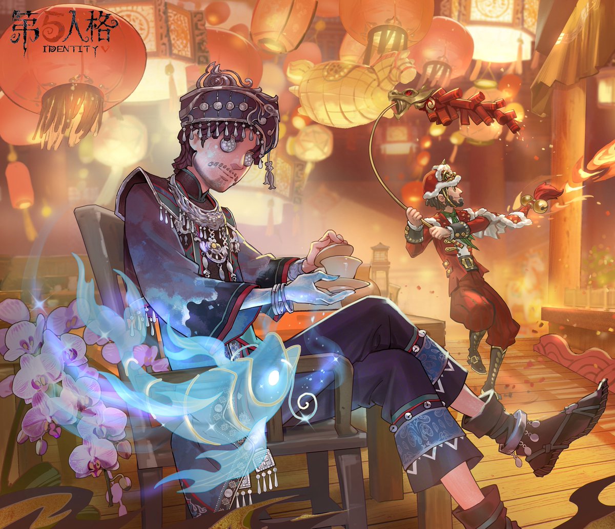 WS_0201's tweet photo. #magithief
YEYEYEEYEYEYEAHHHHH my OTP finally existed together in official artwork!!!! Lion Dance and Face-Changer are performing for the Frost Crystal, this is absolutely cinema om nom nom nommmm 😍😍😍😍😍🪄🔦 https://t.co/gOK7nXGGoU
