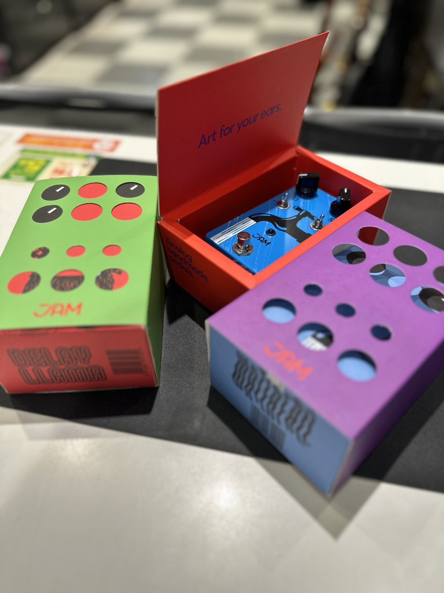 新宿店エフェクター速報 JAM PEDALS が入荷です(○'◡'○) 🫧WATERFALL