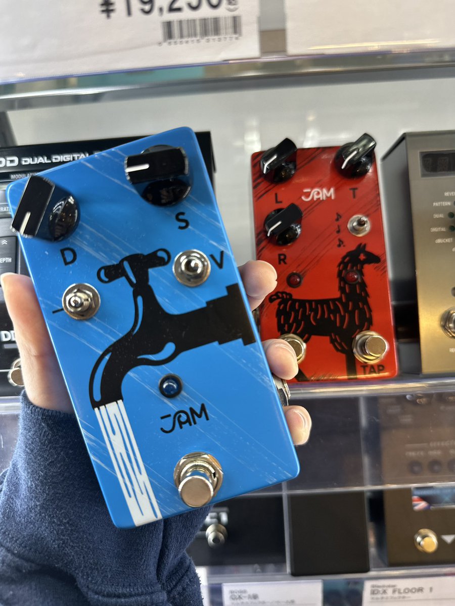 新宿店エフェクター速報 JAM PEDALS が入荷です(○'◡'○) 🫧WATERFALL