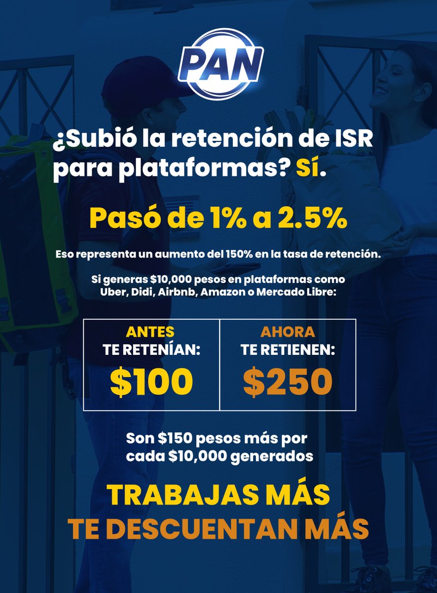 Cada vez que usas una aplicación, pagas más.
Más impuestos, más cobros, más costos que terminan saliendo del bolsillo de trabajadores y usuarios.

Aquí te mostramos cuánto se está encareciendo el servicio.
¿Crees que esto realmente mejora algo? Te leemos
#LaLuchaSigu