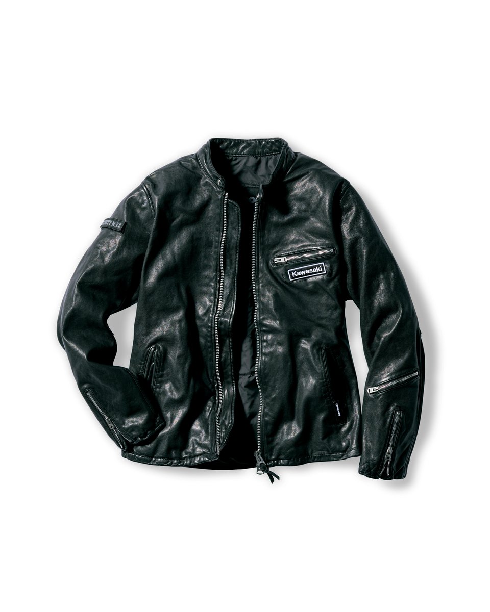 ◎プラザアパレル紹介◎ カワサキ×Schott ライディングレザー