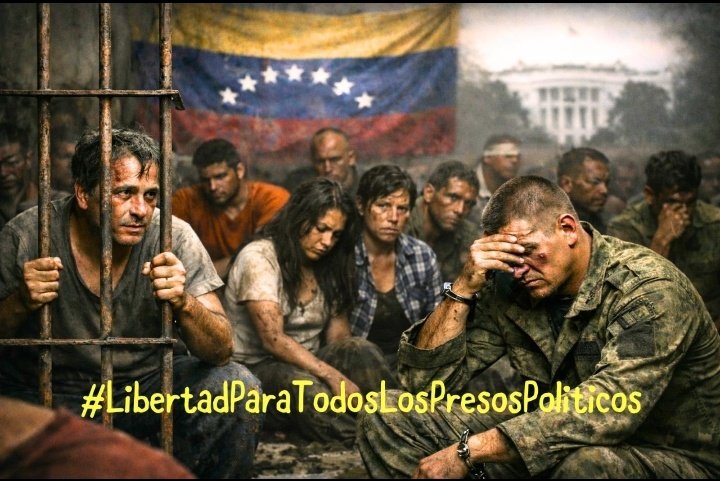 📢LIBERTADDDDDD💥💥💥 PARA TODOS LOS PRESOS POLÍTICOS 💔✨😬😬😬😬 <a href="/POTUS/">President Donald J. Trump</a> <a href="/CommanderRomero/">Jesus Romero</a> <a href="/MarioDB/">Mario Díaz-Balart</a> <a href="/SenRickScott/">Rick Scott</a> <a href="/SecRubio/">Secretary Marco Rubio</a> <a href="/StateDept/">Department of State</a>  <a href="/WhiteHouse/">The White House</a>  <a href="/MaElviraSalazar/">María Elvira Salazar 🇺🇸</a> <a href="/usembassyve/">Embajada de los EE.UU., Venezuela</a>  💔😬😬😬😬🗽RT