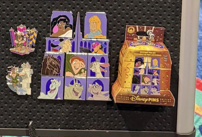 Disneylands getting a Paint the Night AND Parade of Dreams Parade pins as well as a Hunchback series… JUST TAKE MY MONEY!!!!