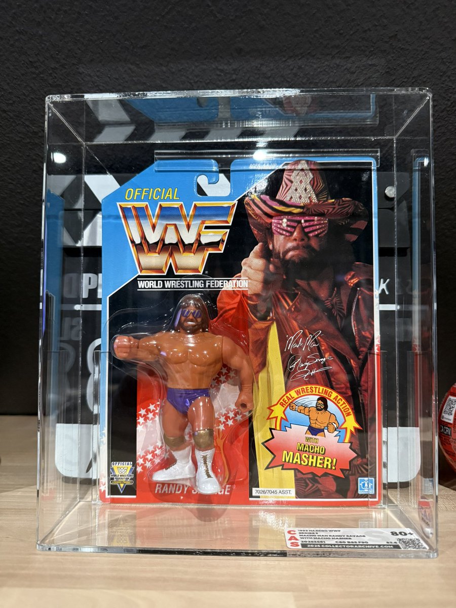 Got back a few graded figures from @CASGrading. First up, this