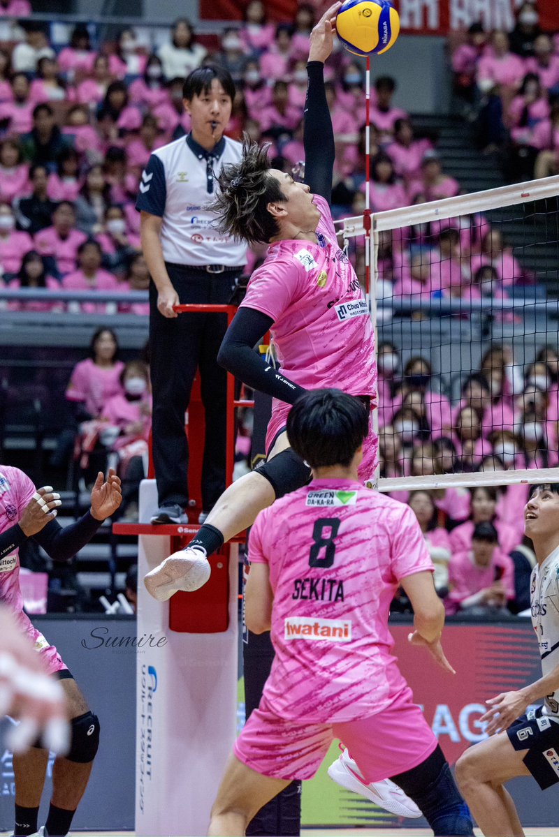 2026.2.15 VS VC長野トライデンツAsueアリーナ大阪たまたま撮れてた