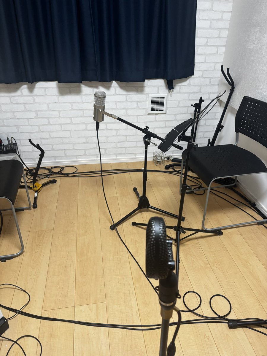 MSGstudiotokyo's tweet photo. 本日は朝から録音
サックスとトランペットの2管からスタート https://t.co/u8e12p0Wlu