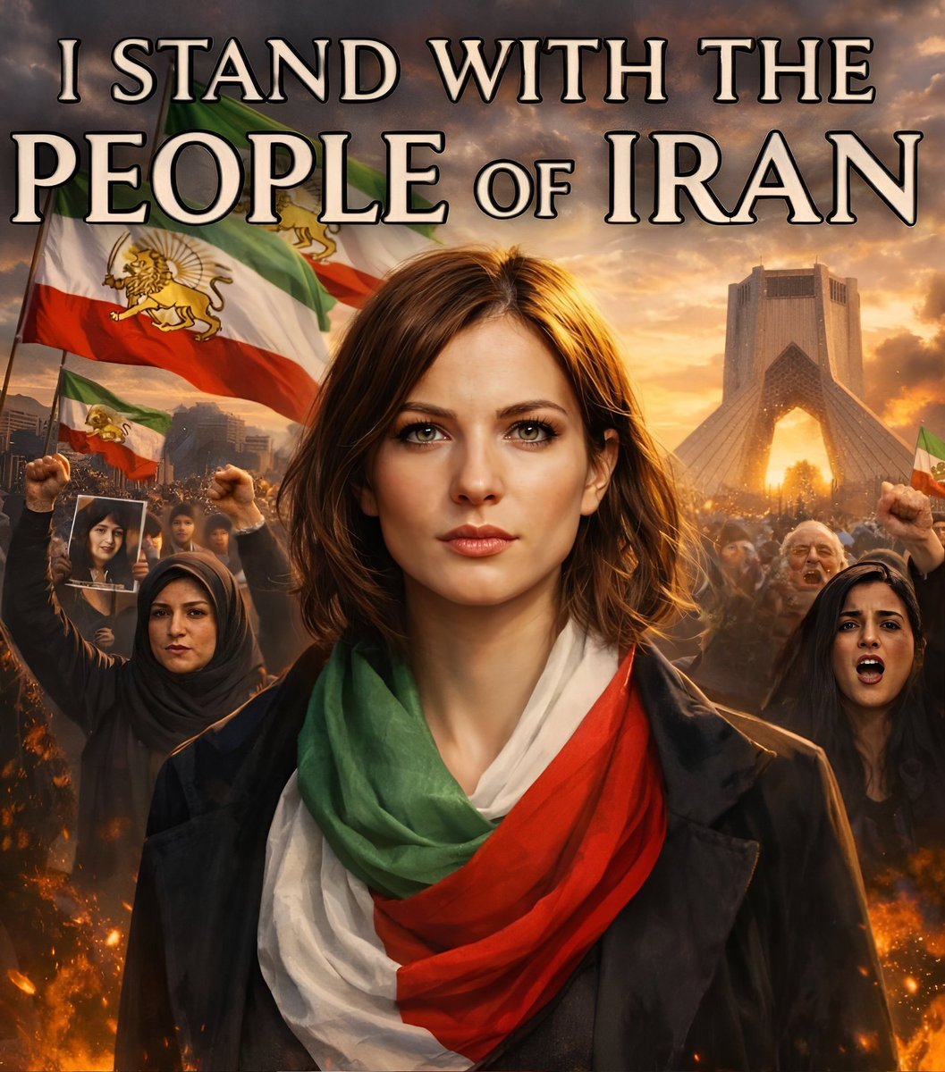Derbe1Obachter's tweet image. RT @OlenaRohoza: Can we get 5000 people to reply "I stand with People of Iran 🫂"?

Yes or No?