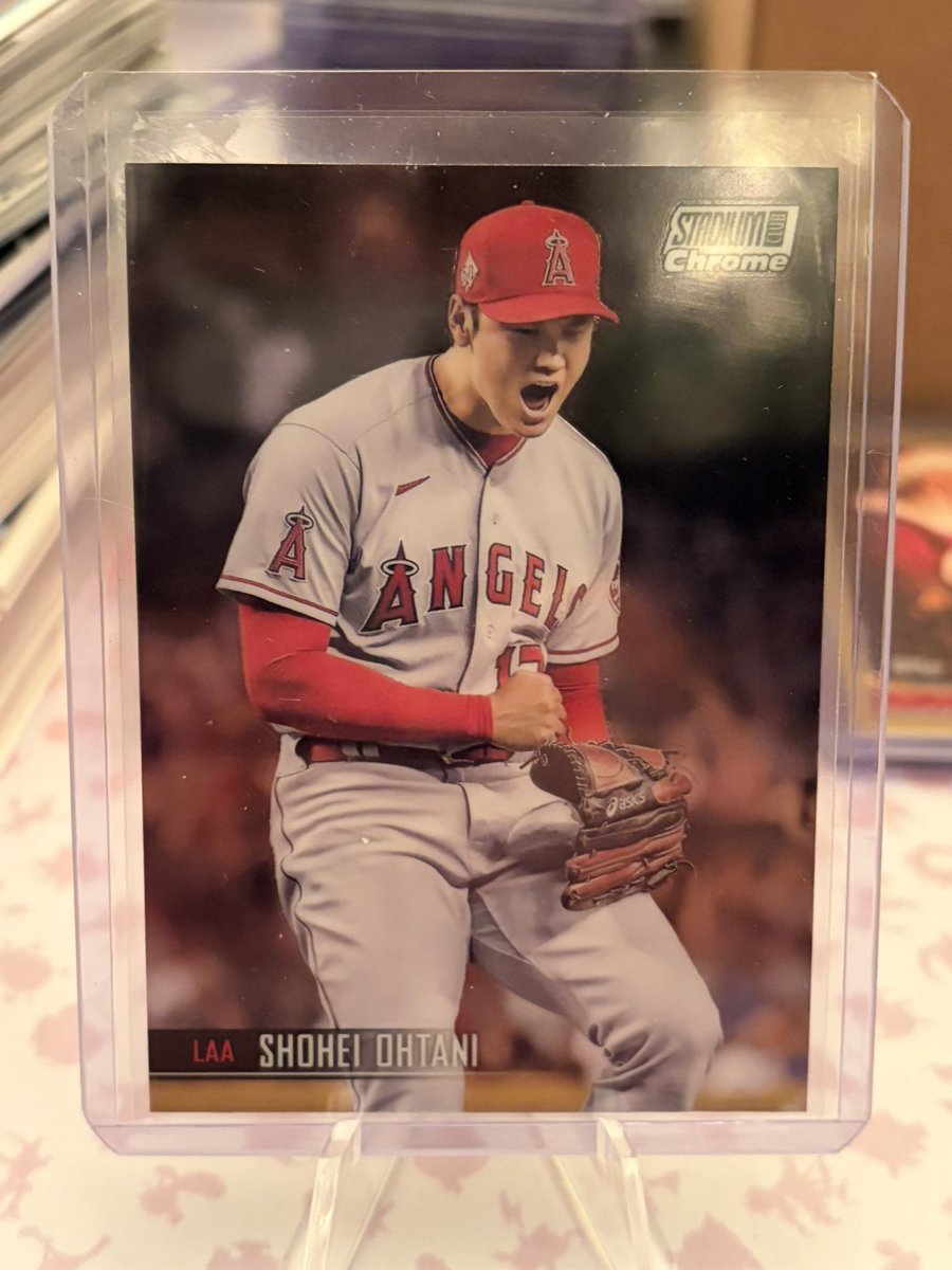 2021 Topps Stadium Club Chrome Shohei Ohtani $20 shipped Thank you