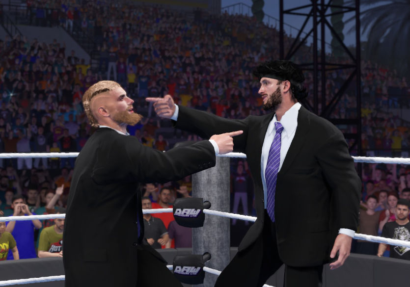 The Paul Bearers get the win over The Power Rangers!