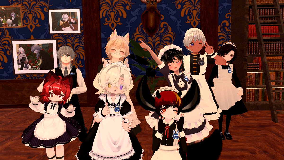 ―― お屋敷の日常 ――

ミレイユ・ウィル・アルフ・ガブ
ルーク・ブラン・ルマ・キリル

#VRC少年メイドハウス