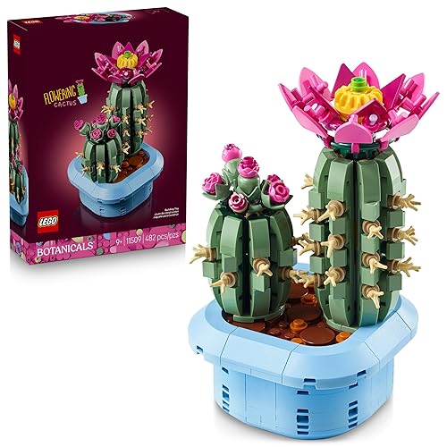 I just received LEGO Botanicals Flowering Cactus Building Toy - Crafting Kit for Girls &amp; Boys, Ages 9+ - Cactus Room Decor for Display for Bedroom or Book Shelf - Gift Idea for Birthdays - from jd_tv2022 via Throne. Thank you! throne.com/samusarting #Wishlist #throne