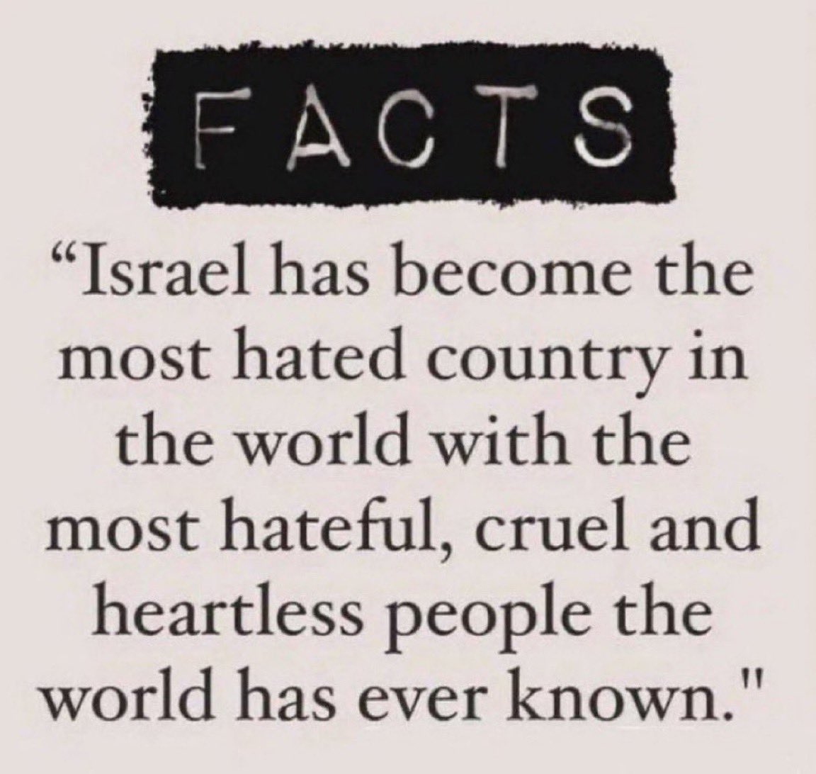 <a href="/Nadira_ali12/">Nadira Ali🇵🇸</a> Why is the most dangerous  terrorist illegal occupation in the World wielding so much power over Western governments. So few of them and yet they are not brought to heel.