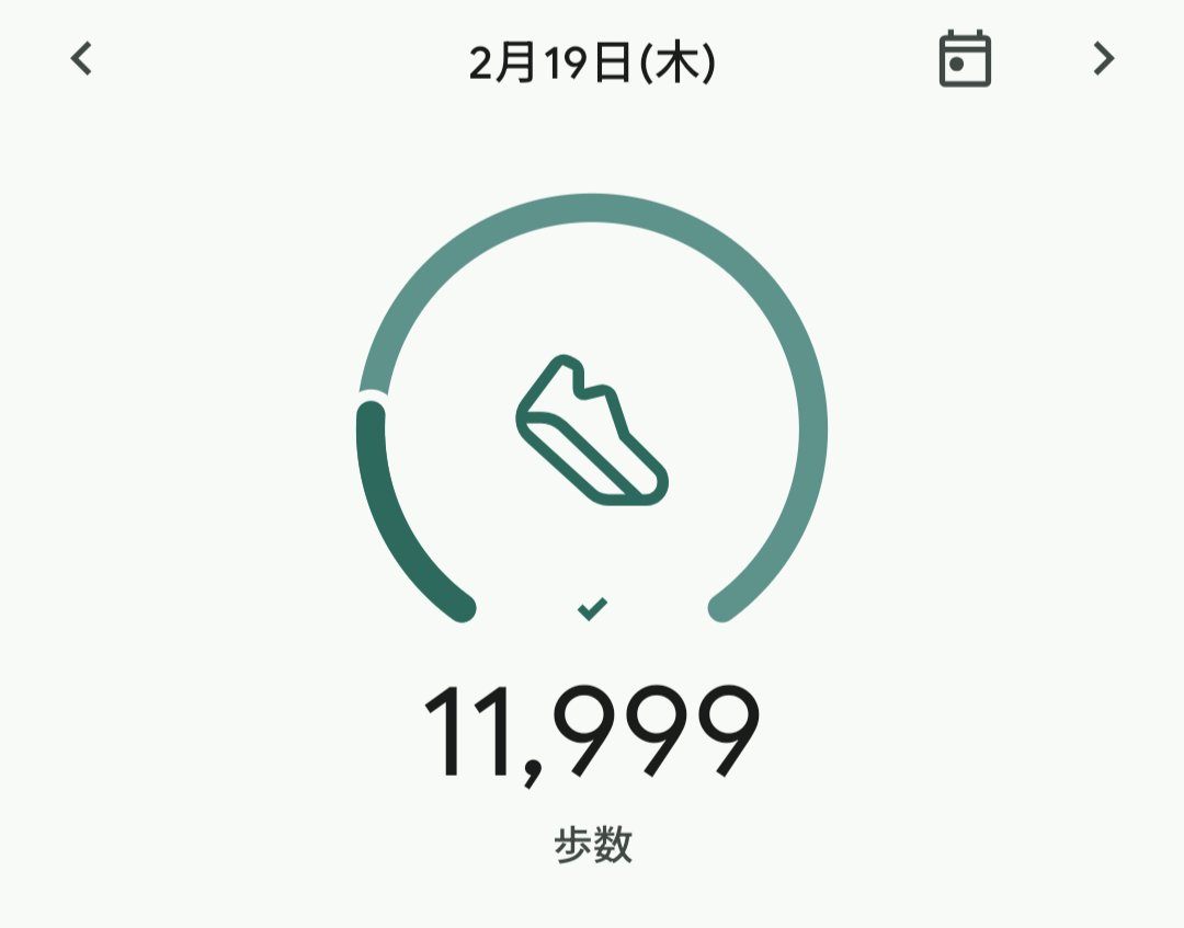 curobuchi_yay's tweet photo. いやいやそこは恩情で1歩加算して12,000歩歩いたことにしてよ🤣

この日はVitalityポイント40ポイントでした🥲 https://t.co/nOSImNyChJ