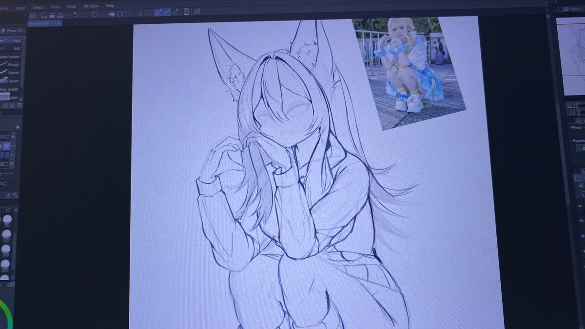 _silvaart_'s tweet photo. 👀 #Wip #wipart #anthroart https://t.co/mXKJ9LpT99